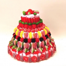 Tarta de chuches  grande 5 pisos variada
